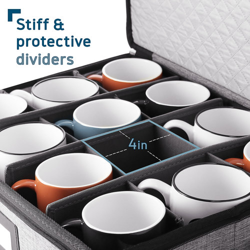 Prep & Savour 5Piece Dinnerware Storage Set & Reviews Wayfair